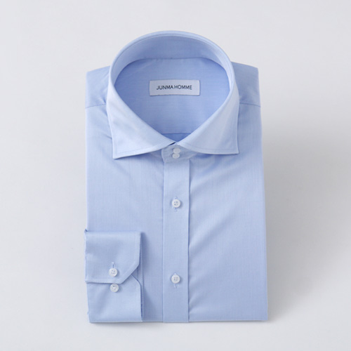 3804-A 블루 소프트 트윌 드레스 맞춤셔츠