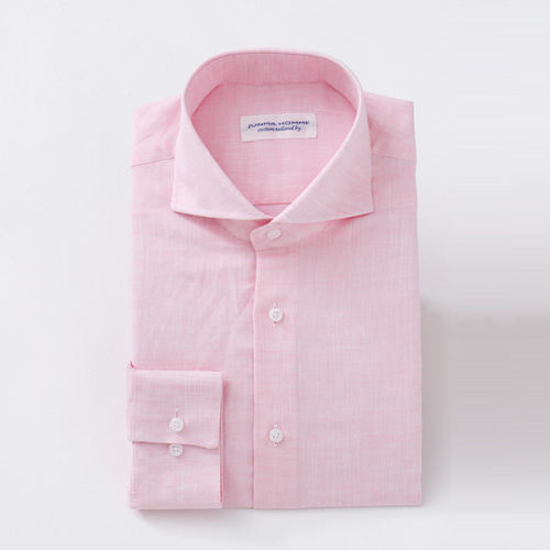 3958 SOFT LINEN 핑크 맞춤셔츠