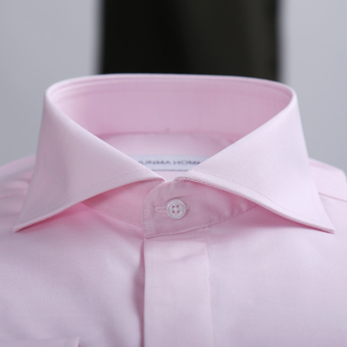 3843 챠밍 핑크 드레스 맞춤셔츠
