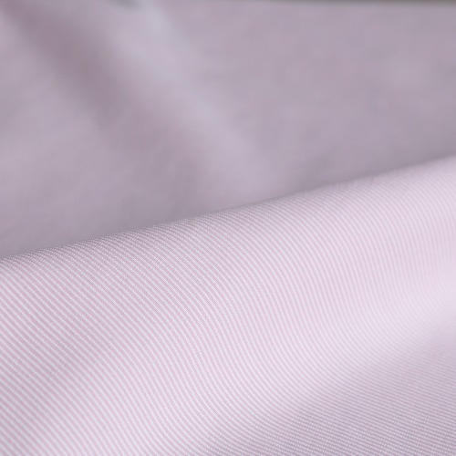 엠보 스트라이프 핑크 캐주얼 맞춤셔츠